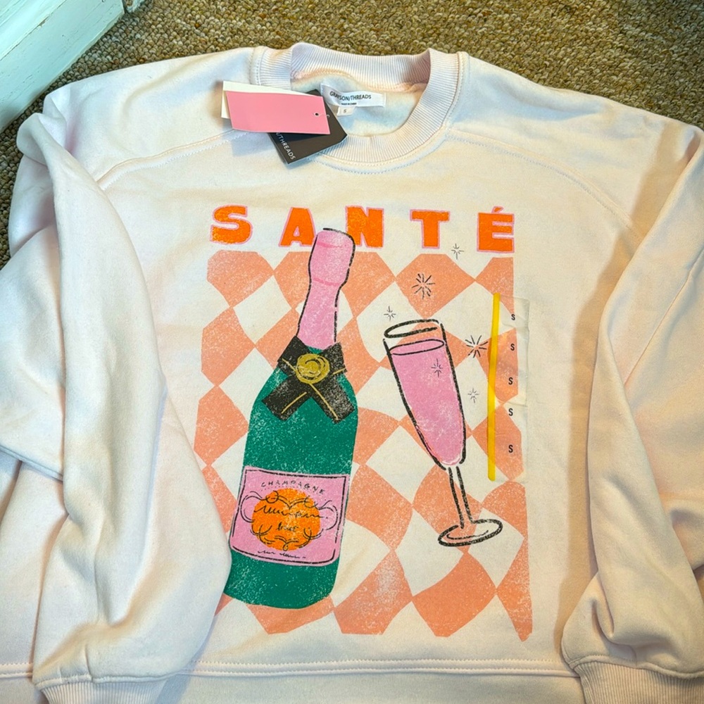 NWT Grayson Threads sweater size small